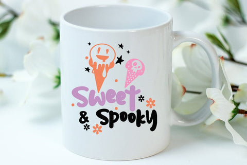Retro halloween SVG Design, Sweet and Spooky SVG FiveStarCrafting 