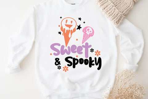 Retro halloween SVG Design, Sweet and Spooky SVG FiveStarCrafting 