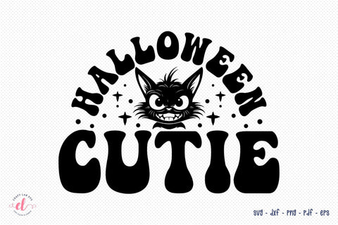Retro Halloween SVG, Halloween Cutie SVG SVG CraftLabSVG 