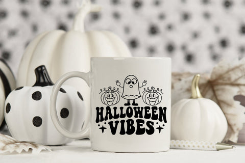 Retro Halloween SVG, Halloween Vibes SVG SVG CraftLabSVG 