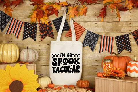 Retro Halloween SVG, I'm so Spook Tacular SVG CraftLabSVG 