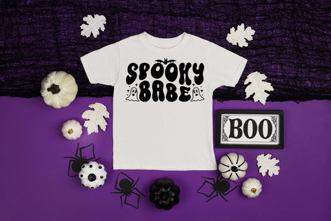 Retro Halloween SVG, Spooky Babe SVG SVG CraftLabSVG 