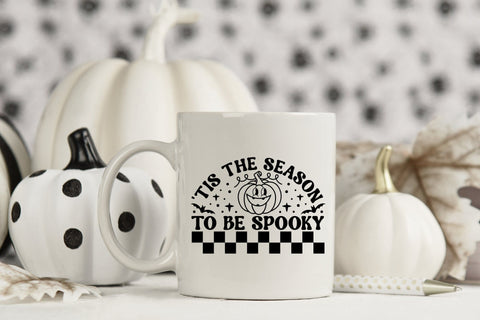 Retro Halloween SVG - Tis the Season to Be Spooky SVG CraftLabSVG 