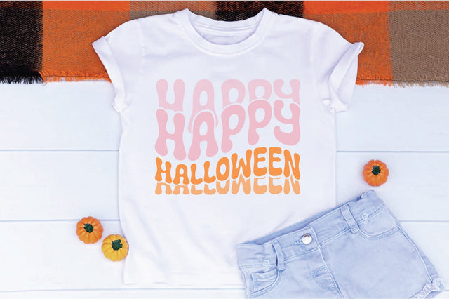 Retro Happy Halloween Sublimation Sublimation Creativeart88 