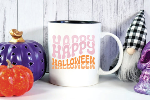 Retro Happy Halloween Sublimation Sublimation Creativeart88 