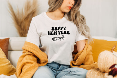 Retro happy new year SVG SVGista 