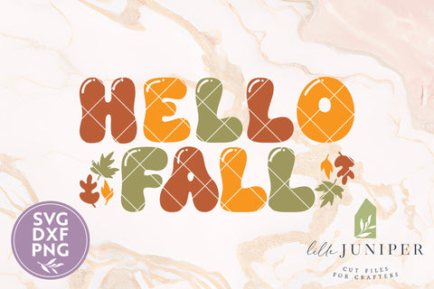Retro Hello Fall SVG SVG LilleJuniper 
