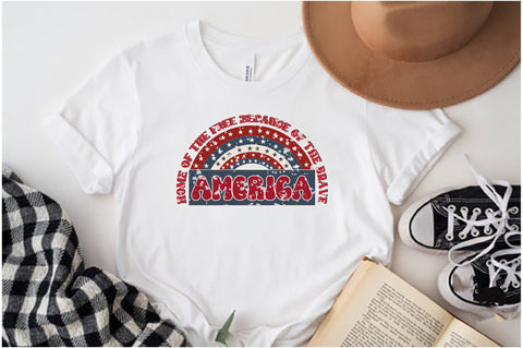 Retro Home Of The Free Because Of The Brave America Sublimation Sublimation Jagonath Roy 