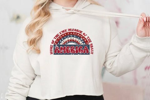 Retro Home Of The Free Because Of The Brave America Sublimation Sublimation Jagonath Roy 