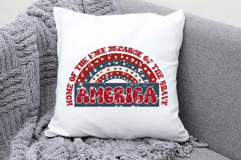 Retro Home Of The Free Because Of The Brave America Sublimation Sublimation Jagonath Roy 