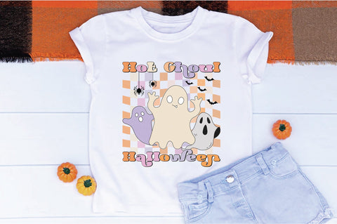 Retro Hot Ghoul Halloween Sublimation Sublimation Creativeart88 