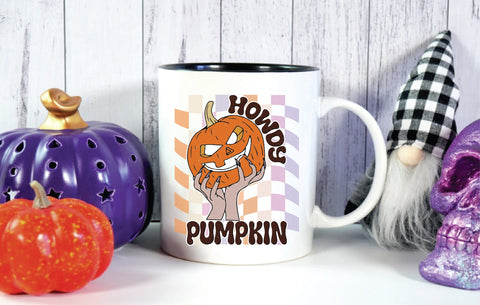 Retro Howdy Pumpkin Sublimation Sublimation Creativeart88 