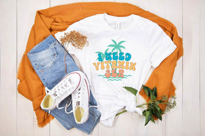 Retro I Need Vitamin Sea SVG SVGista 