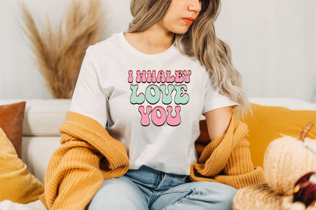 Retro I Whaley love you Svg SVG SVGista 