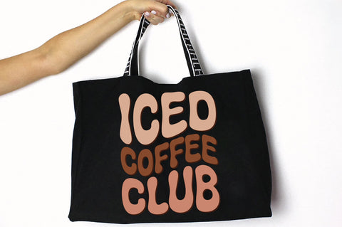 Retro Iced Coffee Club Svg Vol-1 SVG Creativeart88 