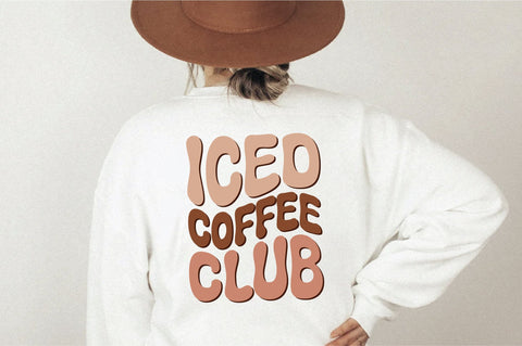 Retro Iced Coffee Club Svg Vol-1 SVG Creativeart88 