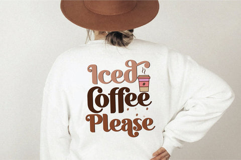 Retro Iced Coffee Please Svg SVG Creativeart88 