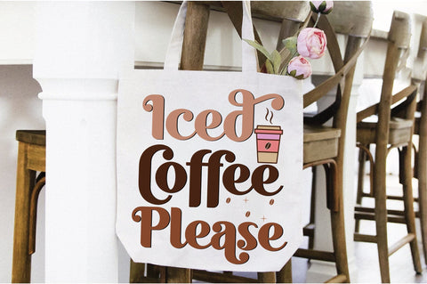 Retro Iced Coffee Please Svg SVG Creativeart88 