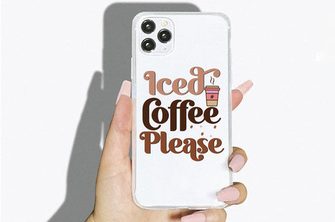 Retro Iced Coffee Please Svg SVG Creativeart88 