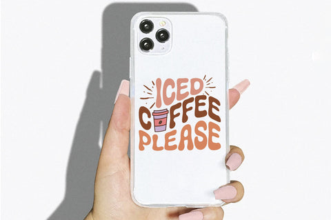 Retro Iced Coffee Please Svg Vol-1 SVG Creativeart88 