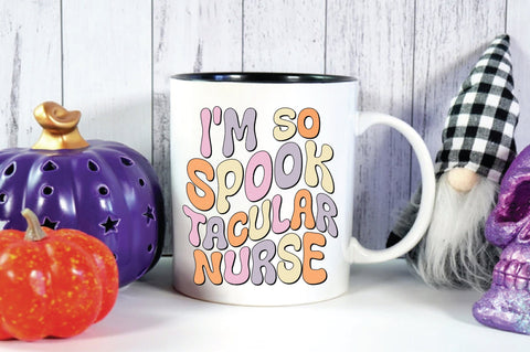 Retro I'm So Spooktacular Nurse Sublimation Sublimation Creativeart88 
