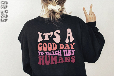 Retro It’s A Good Day To Teach Tiny Humans SVG Creativeart88 