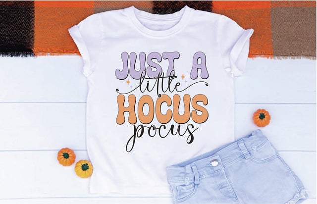 Retro Just A Little Hocus Pocus Sublimation Sublimation Creativeart88 