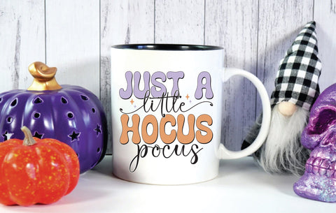 Retro Just A Little Hocus Pocus Sublimation Sublimation Creativeart88 