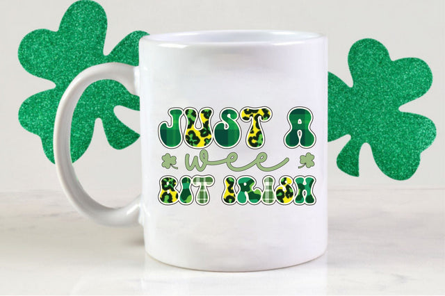 Retro just a wee bit irish Sublimation Sublimation SVGista 
