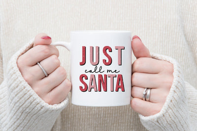 Retro Just call me santa SVG SVGista 