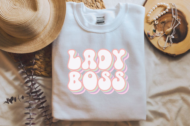 Retro Lady Boss SVG SVGista 