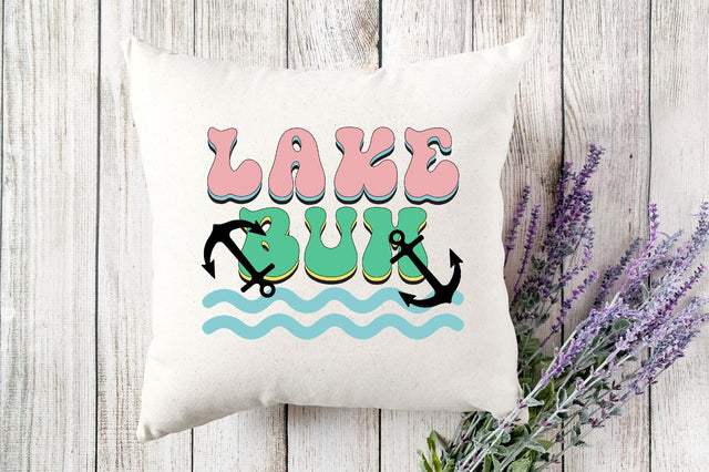 Retro Lake bum SVG SVGista 