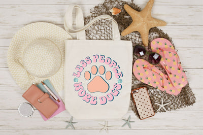 Retro Less people more dogs SVG SVG SVGista 