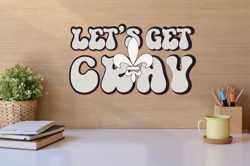 Retro let's get cray SVG SVGista 