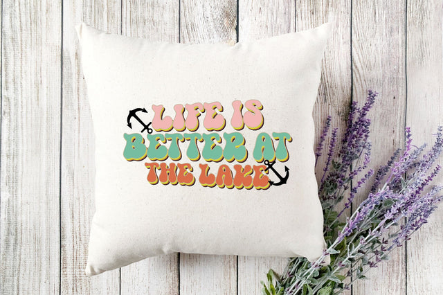 Retro Life is better at the lake SVG SVGista 