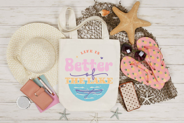 Retro Life is better of the lake svg SVG SVGista 