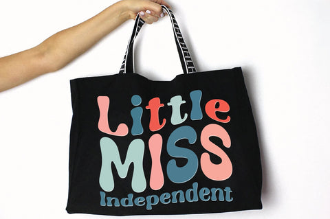 Retro Little Miss Independent Sublimation Creativeart88 