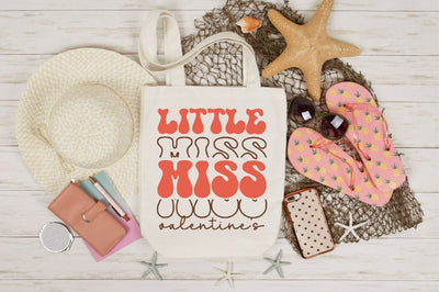 Retro little miss valentine's SVG SVGista 