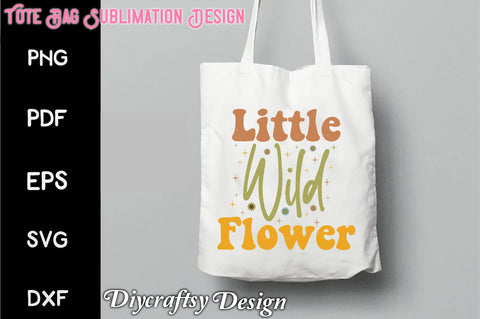 Retro Little Wild Flower Sublimation Vol-1 Sublimation Creativeart88 