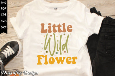 Retro Little Wild Flower Sublimation Vol-1 Sublimation Creativeart88 
