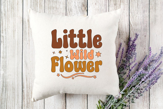 Retro Little Wild Flower Svg SVG SVGista 