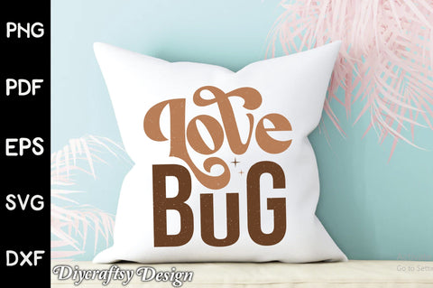 Retro Love Bug Sublimation Sublimation Creativeart88 