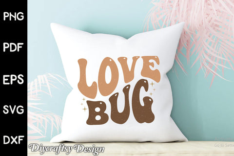 Retro Love Bug Sublimation Vol-01 Sublimation Creativeart88 