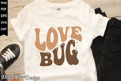 Retro Love Bug Sublimation Vol-01 Sublimation Creativeart88 