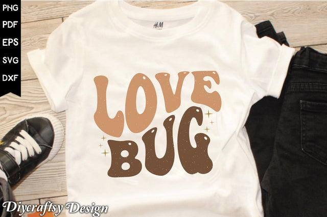 Retro Love Bug Sublimation Vol-01 Sublimation Creativeart88 