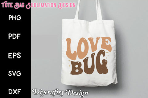 Retro Love Bug Sublimation Vol-01 Sublimation Creativeart88 