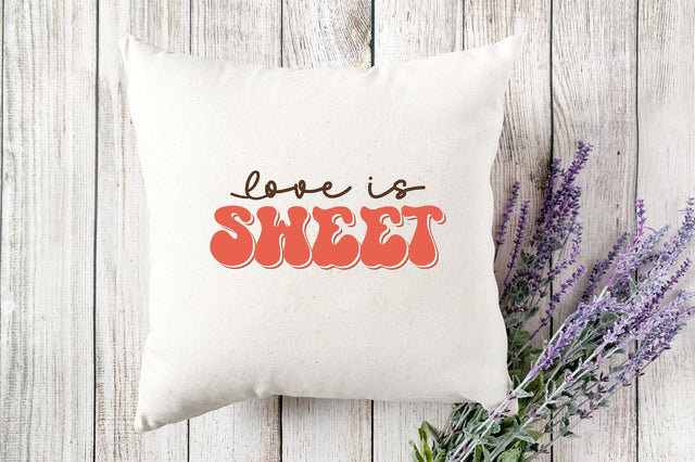 Retro Love is Sweet Svg SVG SVGista 