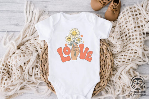 Retro Love Png Sublimation Sublimation Owlsome.Designs 