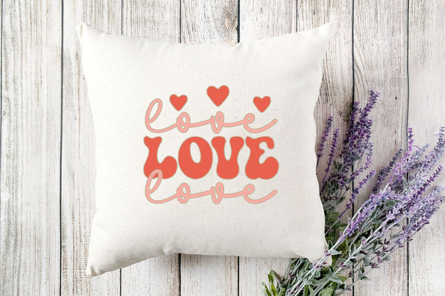 Retro Love svg Design SVG SVGista 