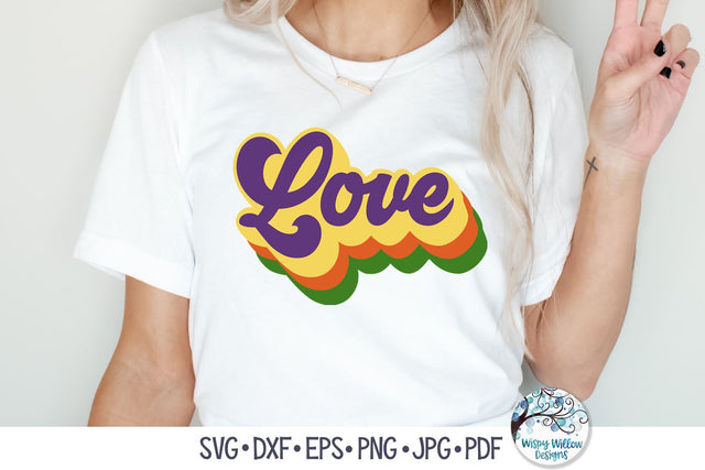 Retro Love SVG SVG Wispy Willow Designs 